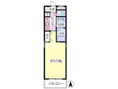 第二椿マンションの間取り画像