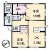 ライトハウス平原の間取り画像