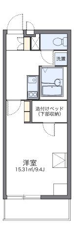 レオパレスマドンナ Ⅱの間取り画像