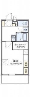 レオパレスはるかぜの間取り画像