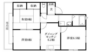 ディアスN．Y A棟の間取り画像