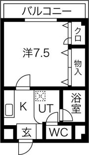 エルカスティージョの間取り画像