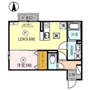 ポワロ Ⅱの間取り画像