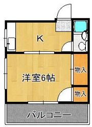 ディアコートの間取り画像