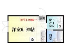 プリマ六番館の間取り画像