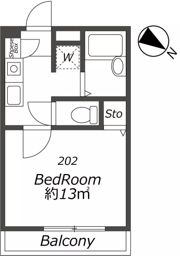 West Woodの間取り画像