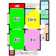 ヴィラソレイユの間取り画像