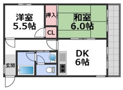 プラザ森ノ宮の間取り画像