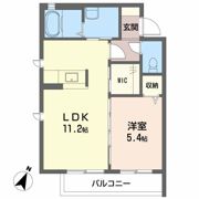ユージュ B棟の間取り画像