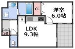 サーパス松屋町筋の間取り画像