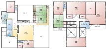 福井市上北野戸建ての間取り画像