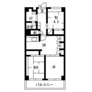 テレパレス横須賀の間取り画像