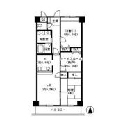 メゾンドール南千里の間取り画像