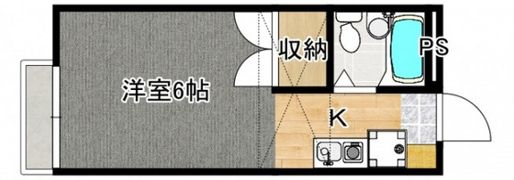 シャトレー東野の間取り画像
