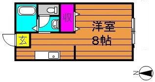 西之浦サンプラザの間取り画像