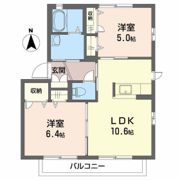 シャーメゾン ルナの間取り画像