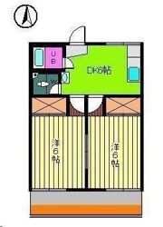 第31杉フラットの間取り画像