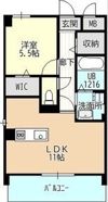 フェリオ(Ferio)新西の間取り画像