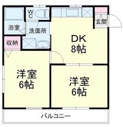 TIARA（ティアラ）の間取り画像