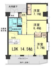 福富グリーンマンションの間取り画像
