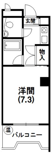 メゾンベルシャンブルの間取り画像