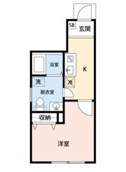 ダイヤモンドテラス蒔田町の間取り画像