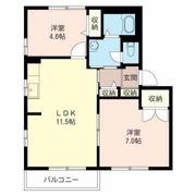 フォーレス M・Kの間取り画像