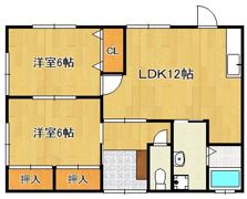 勝野アパート4号の間取り画像
