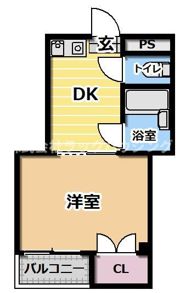花パーク・エムの間取り画像