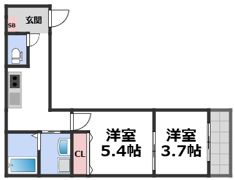 ヴェルメゾン加美東の間取り画像