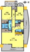 ユニハイム東灘の間取り画像