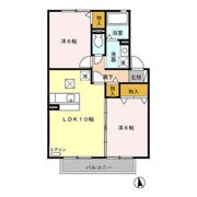 クレールタウン城南Aの間取り画像