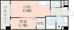 ラ・シック菊池Ⅱの間取り画像
