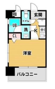 ロマネスク下到津の間取り画像