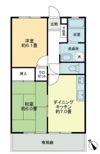 タートルハイツAの間取り画像
