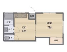 平野荘の間取り画像