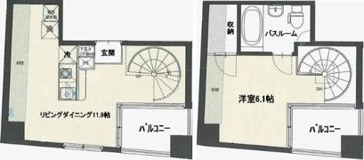 エテルノ荻窪の間取り画像