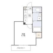 ラルーチェ川崎の間取り画像