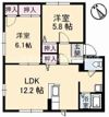 シーサイドDIAS D館の間取り画像