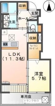 ルピナス Aの間取り画像