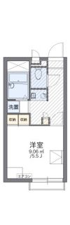 レオパレス三浦の間取り画像