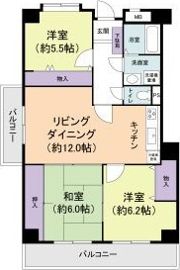 レジデンス御器所スクエアの間取り画像