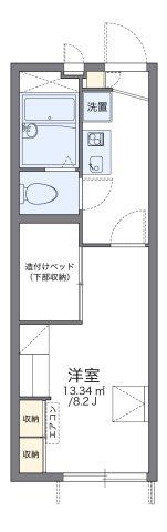 レオパレスラークⅡの間取り画像