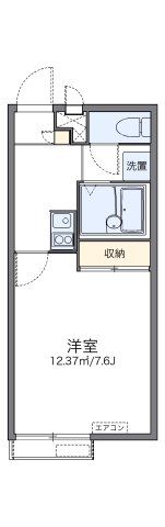 レオパレスけやき通りハイツの間取り画像