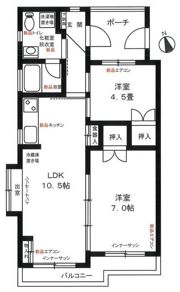 ウイングガーデン S棟の間取り画像