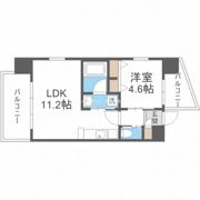 プレジオ十三の間取り画像