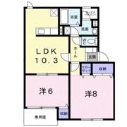 サンパティークⅠの間取り画像