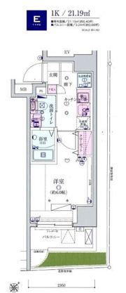 リヴシティ横濱宮元町の間取り画像