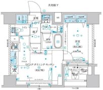 メインステージ横濱真金町の間取り画像