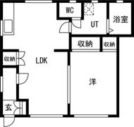 イーストハウスの間取り画像